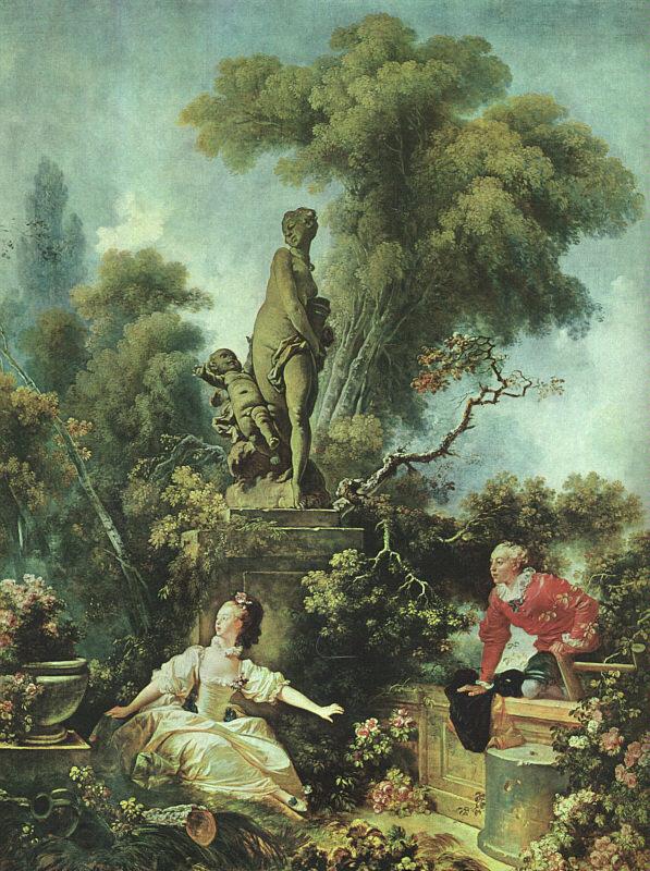 Jean Honore Fragonard The Meeting oil painting picture